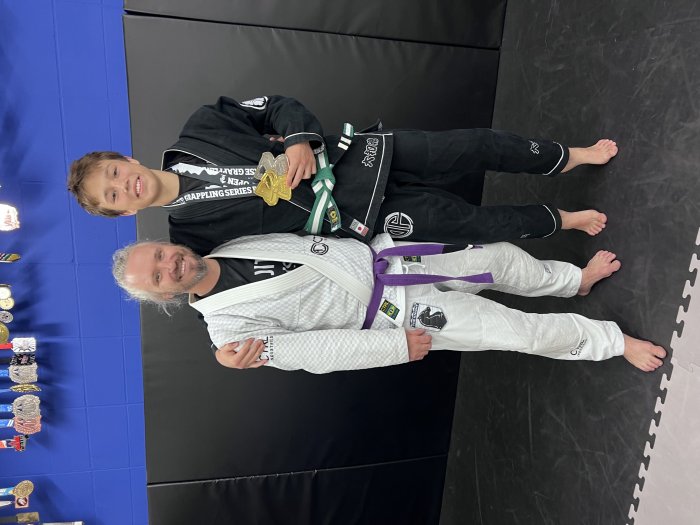 Purple belt · February 2, 2023 · Promoted by David Bill