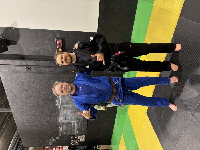 Brown belt · May 21, 2026 · Promoted by Tuomas Ylinampa
