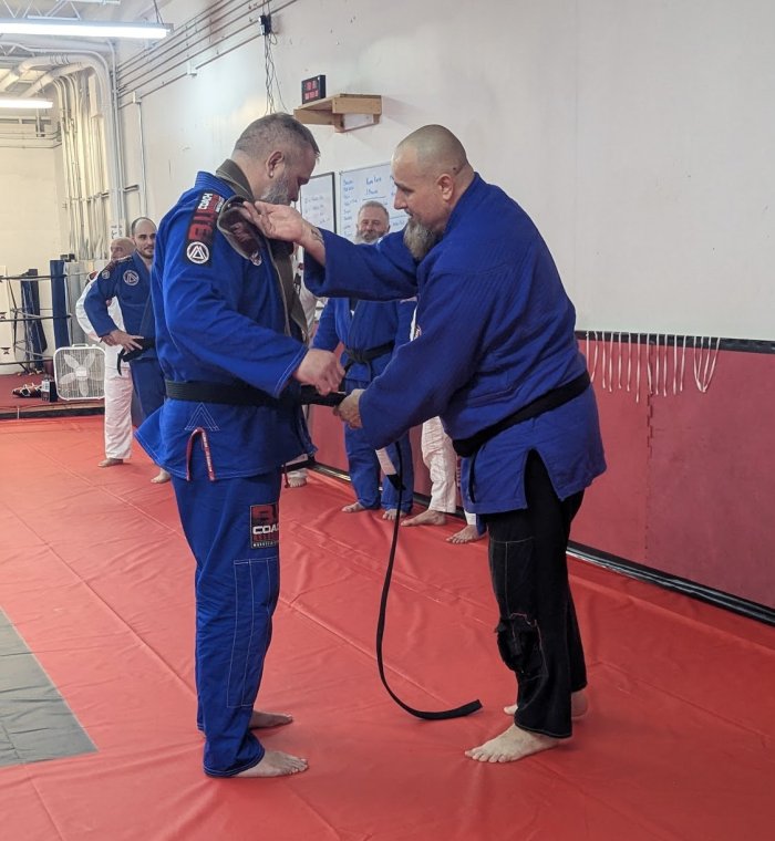 Black belt · May 23, 2026 · Promoted by Brad Maddox