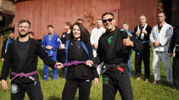Purple belt · July 4, 2021 · Promoted by Anton Maksymov