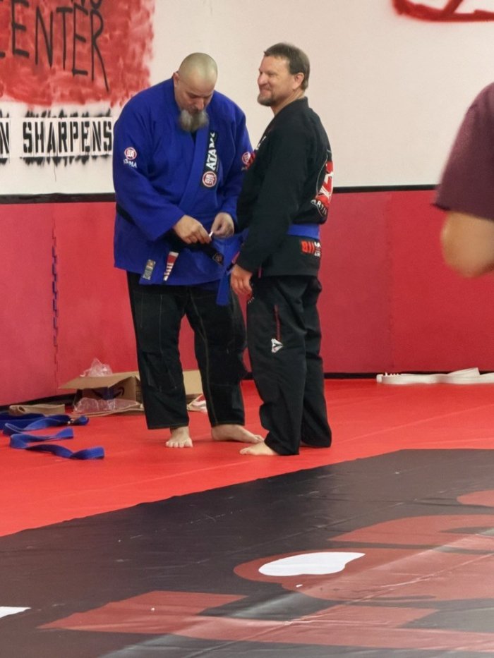 Blue belt · May 21, 2025 · Promoted by Brad Maddox