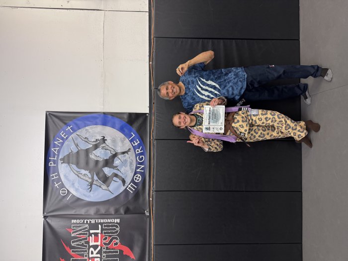 Brown belt · May 16, 2026 · Promoted by Jonathan Burnley