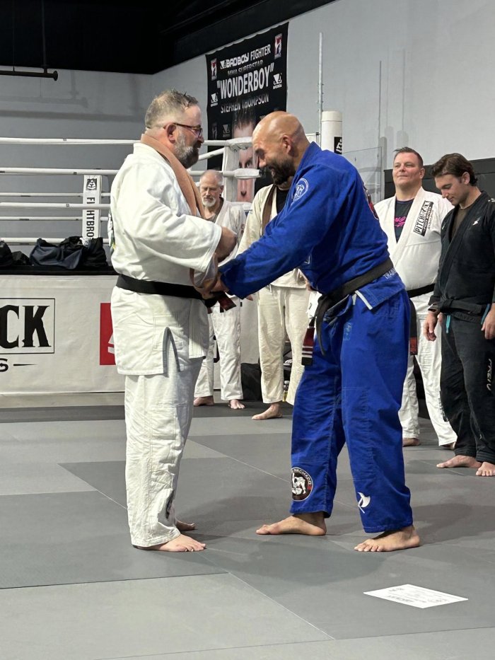 Black belt · May 23, 2026 · Promoted by Bradley Strain