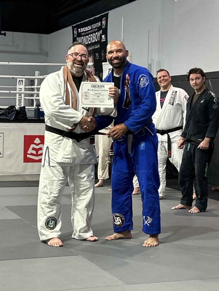 Black belt · May 23, 2026 · Promoted by Bradley Strain