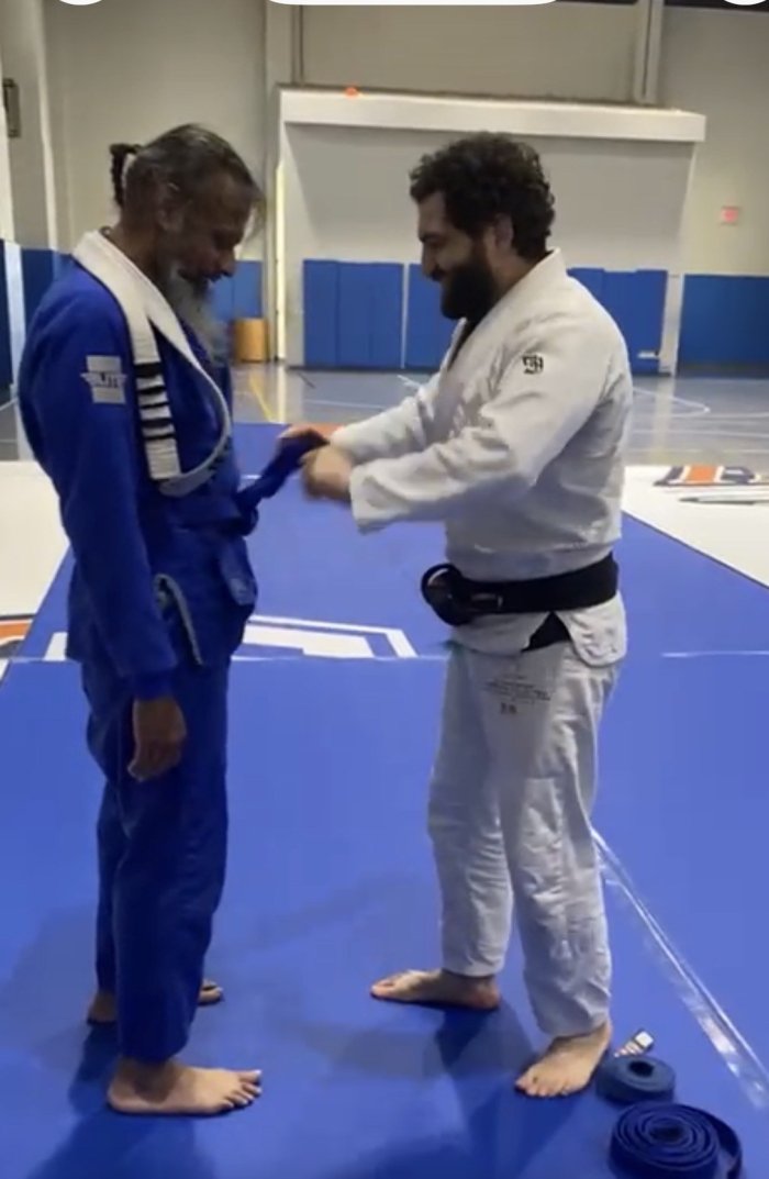 Blue belt · April 12, 2025 · Promoted by Professor Ossama Khaled