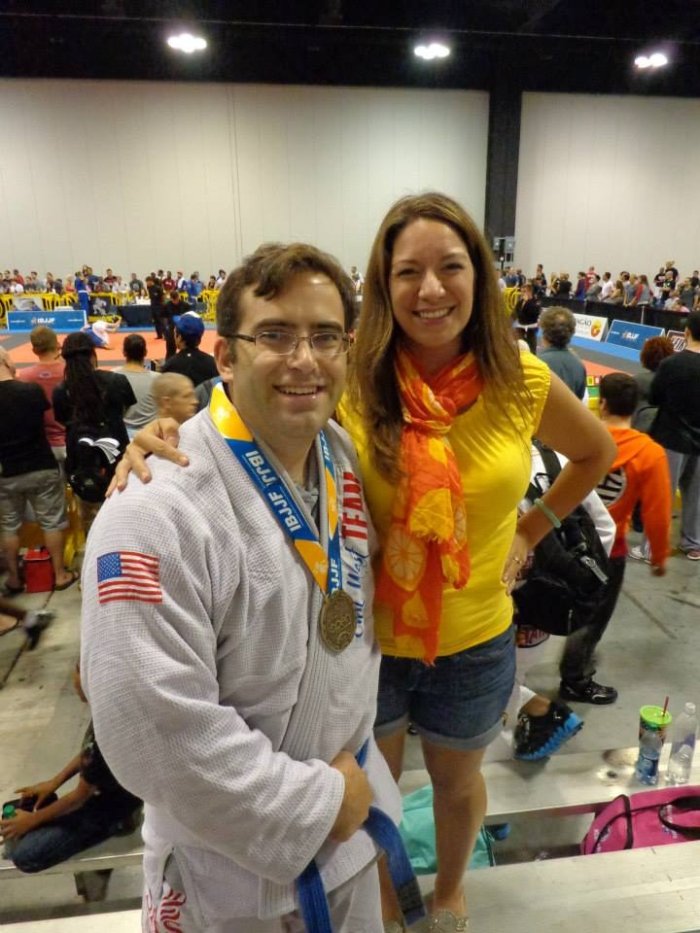 Medal shot from 2013 IBJJF Atlanta Open.