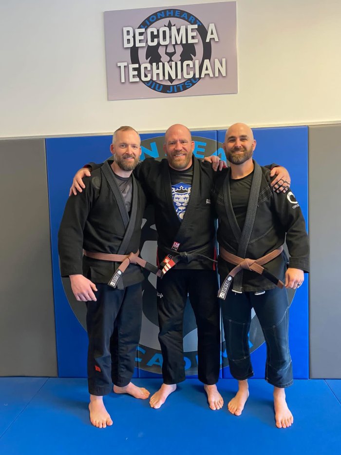 Brown belt · November 4, 2023 · Promoted by Professor George Wehby
