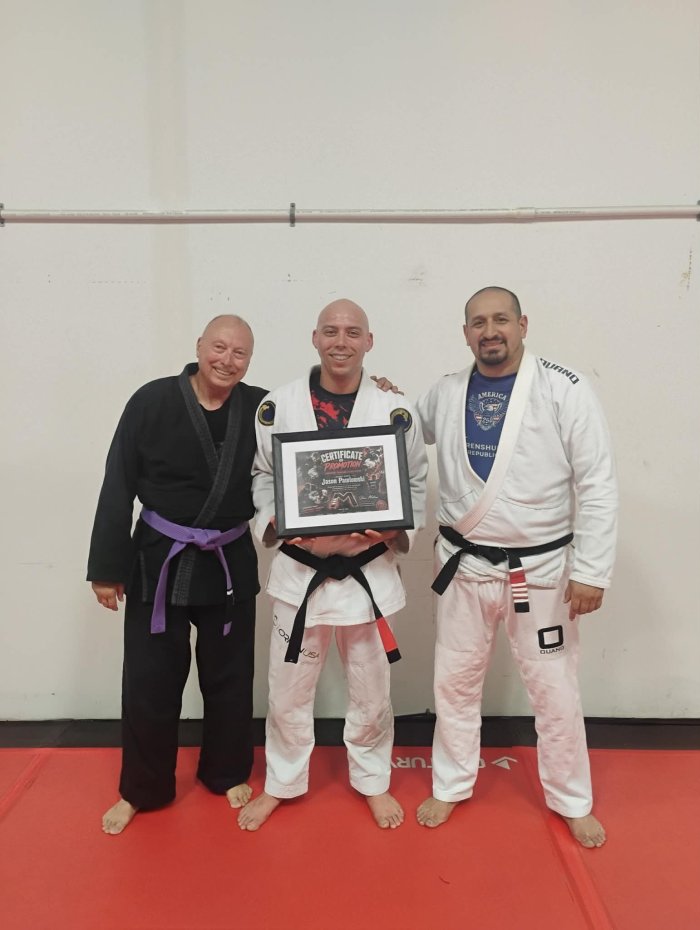 Black belt · May 18, 2026 · Promoted by Steve Matias