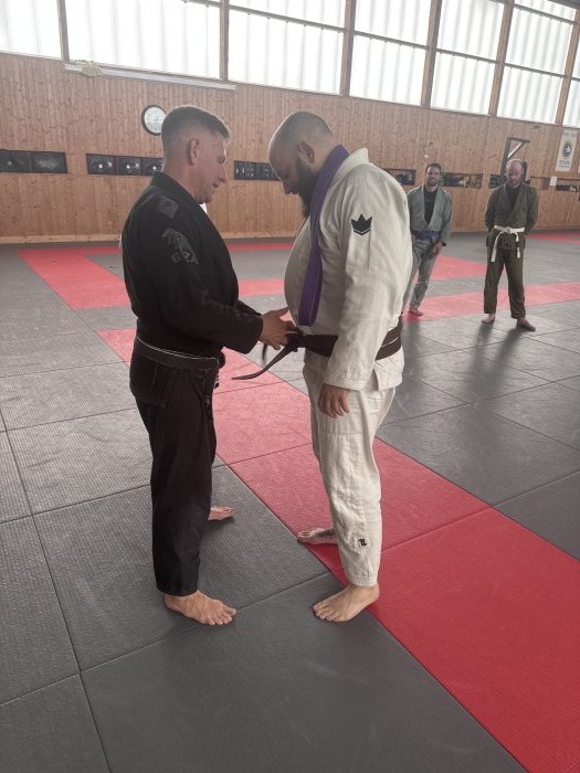 Brown belt · May 23, 2026 · Promoted by Mark Picton
