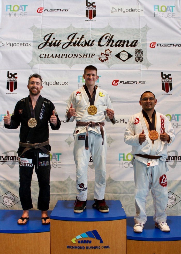 Brown belt · January 31, 2017 · Promoted by Ben Jolicoeur