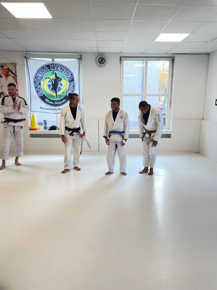 Blue belt · November 1, 2025 · Promoted by Gleidson Lanko Pereira