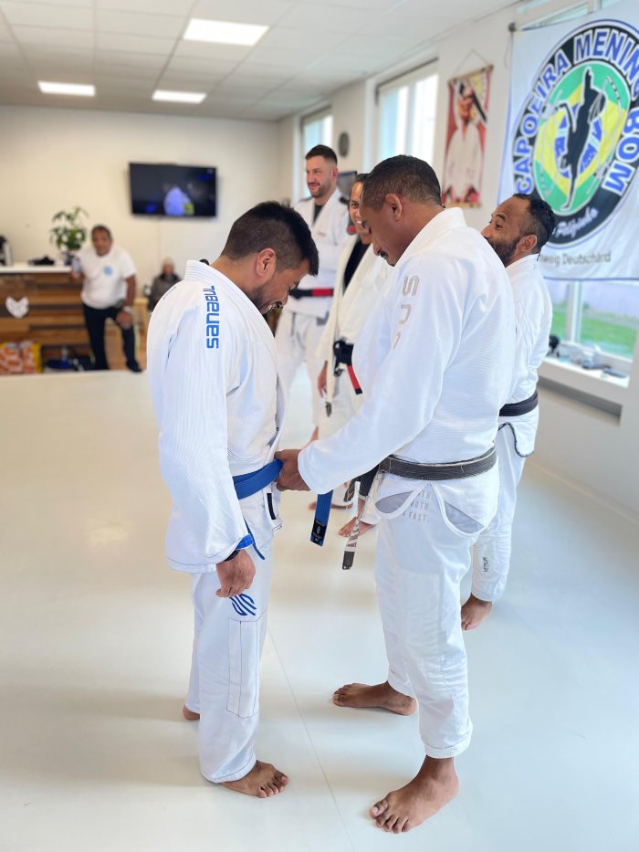 Blue belt · November 1, 2025 · Promoted by Gleidson Lanko Pereira