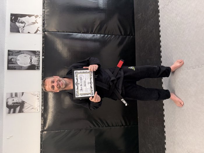 Black belt · May 30, 2026 · Promoted by Clark Gracie
