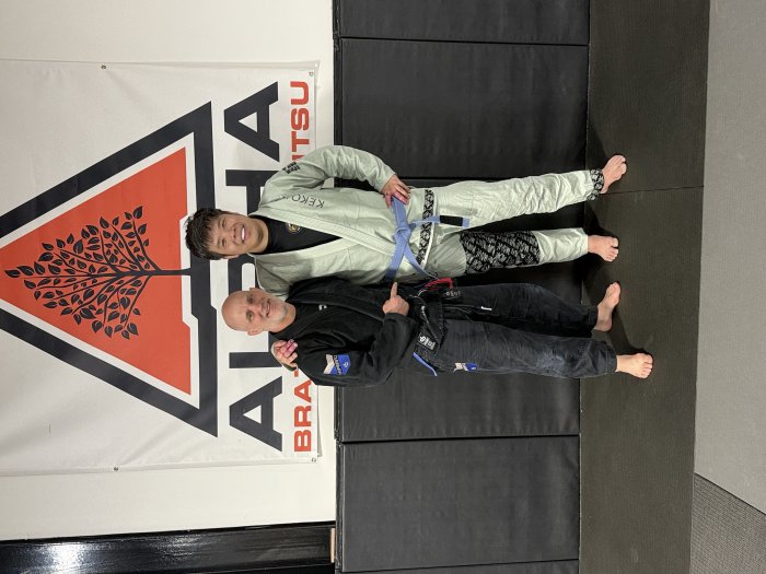 Blue belt · January 13, 2026 · Promoted by Tad Merryman