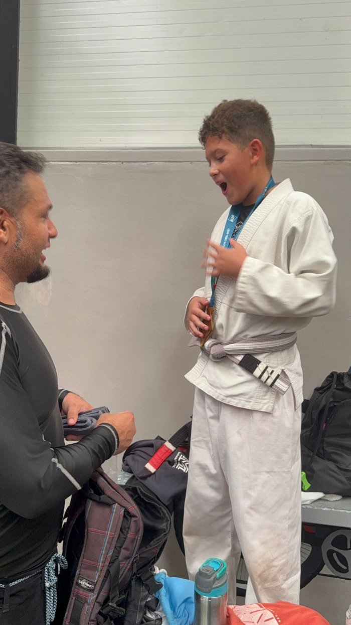 Gray belt · May 3, 2026 · Promoted by Fernando Huguett
