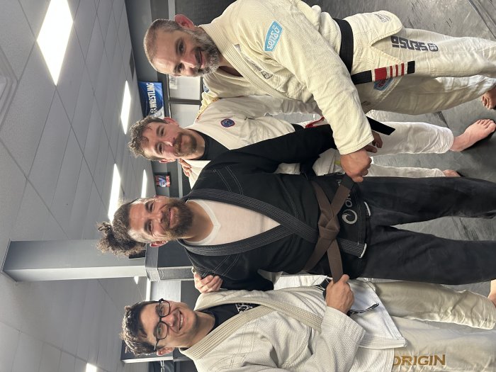 Brown belt · June 1, 2026 · Promoted by Tommy Costa