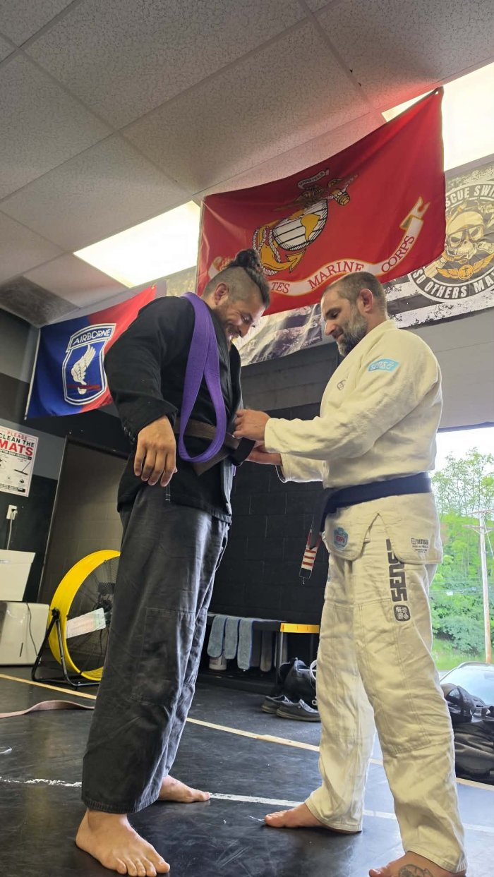 Brown belt · June 1, 2026 · Promoted by Tommy Costa