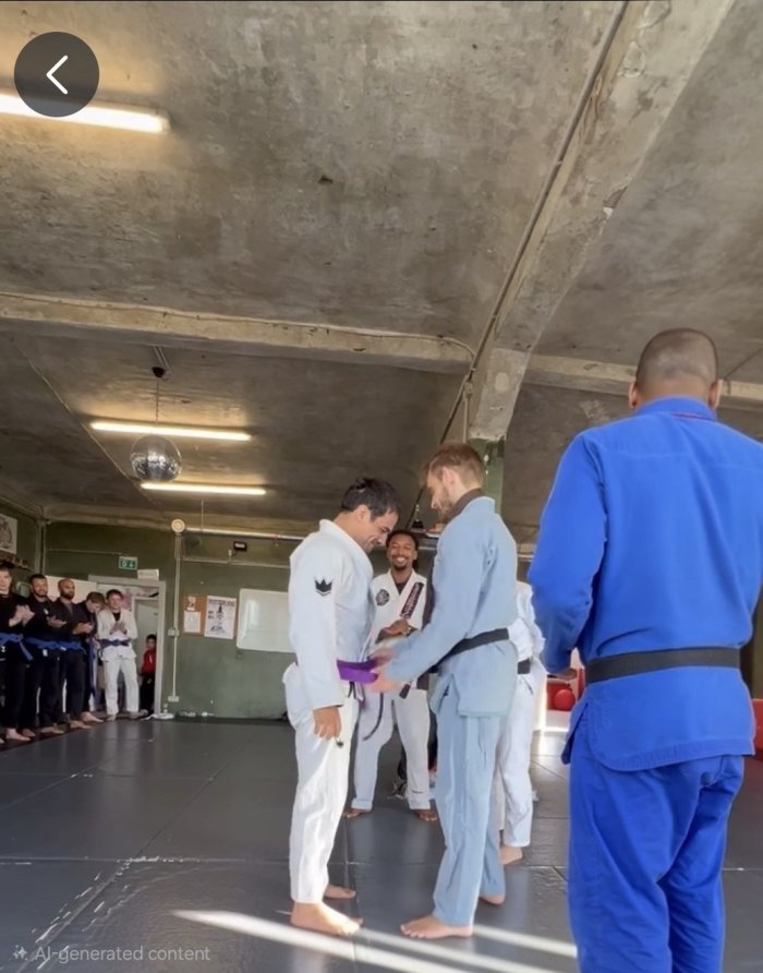 Brown belt · June 1, 2026 · Promoted by Tony Hesse