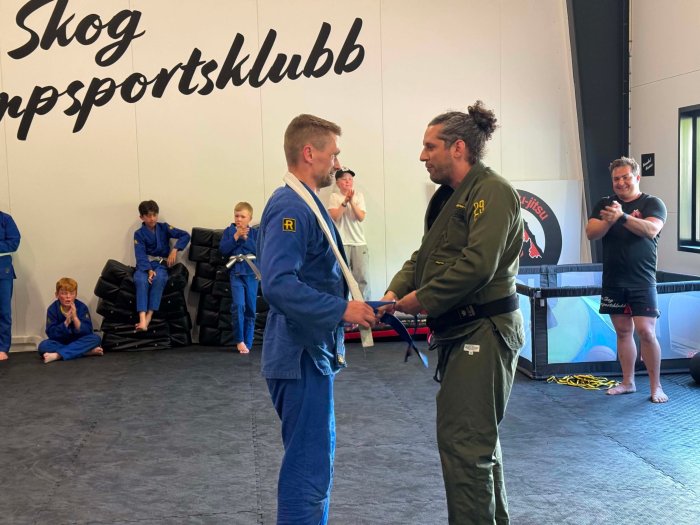 Blue belt · June 1, 2026 · Promoted by Samir Wennström