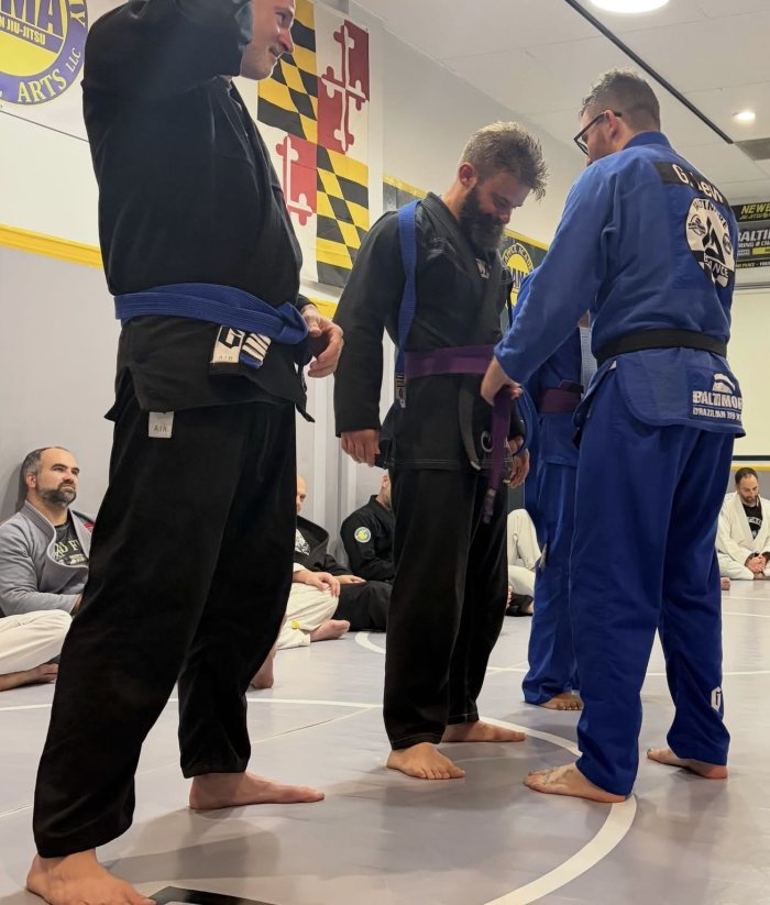 Purple belt · June 1, 2026 · Promoted by Gregory Lew