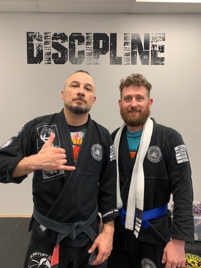 Blue belt · April 3, 2021 · Promoted by Aaron Martinez