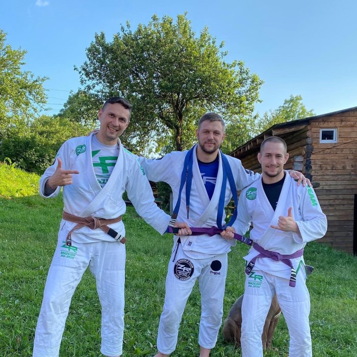 Purple belt · July 5, 2020 · Promoted by Anton Maksymov