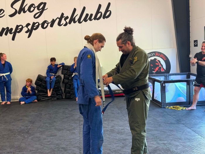 Blue belt · June 1, 2026 · Promoted by Samir Wennström