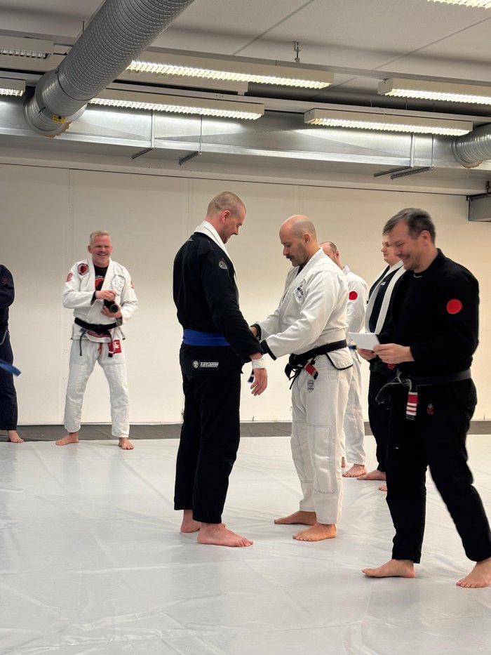 Blue belt · December 13, 2025 · Promoted by Rodrigo De Oliveira Miranda