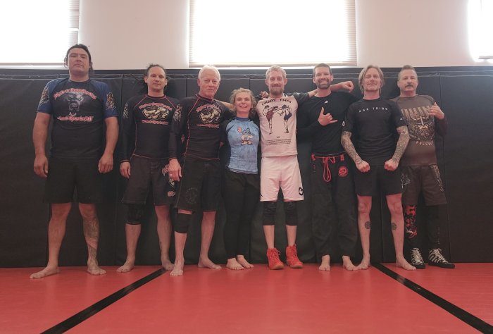 At Big Bear Grappling Academy.