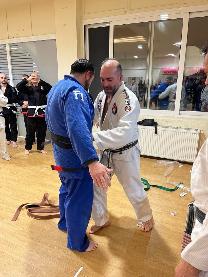 Black belt · January 26, 2026 · Promoted by Nikos Gougoulas