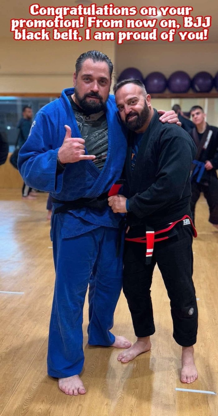 Black belt · January 26, 2026 · Promoted by Nikos Gougoulas