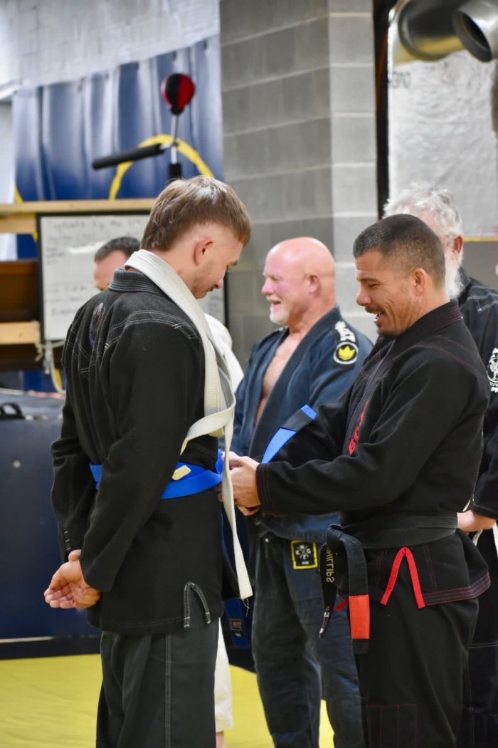 Blue belt · November 5, 2025 · Promoted by Benjamin Phillips