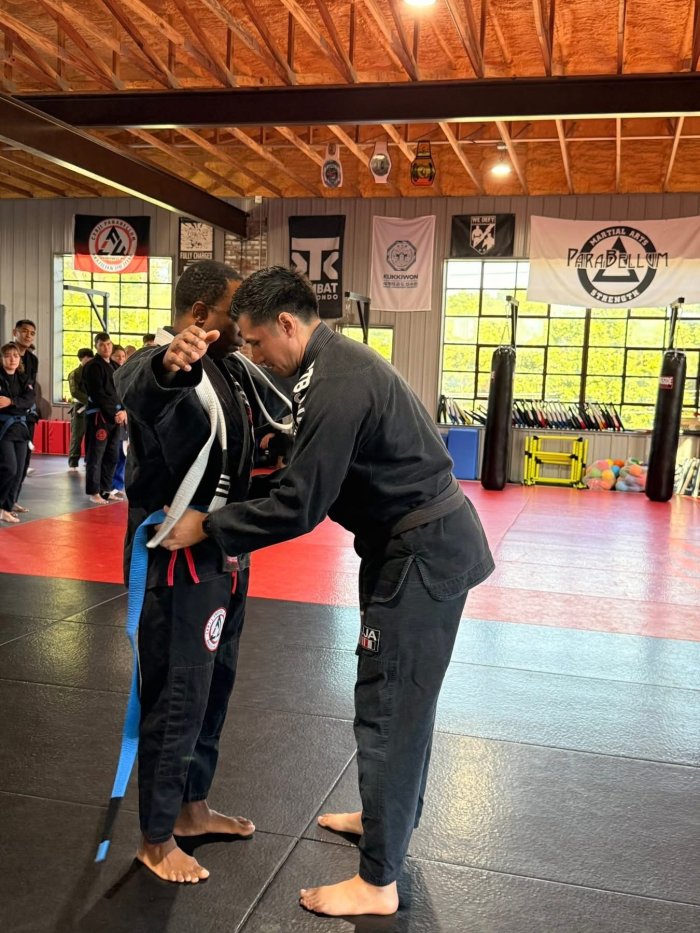 Blue belt · June 2, 2026 · Promoted by Frank Rodriguez