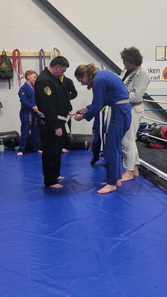 My second stripe