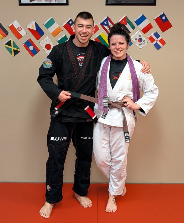 Brown belt · April 22, 2026 · Promoted by Nick Lee