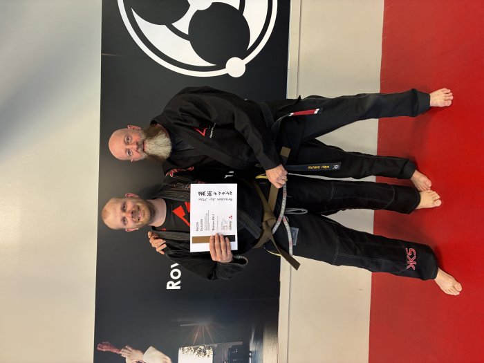 Brown belt · May 26, 2026 · Promoted by Richard Haye