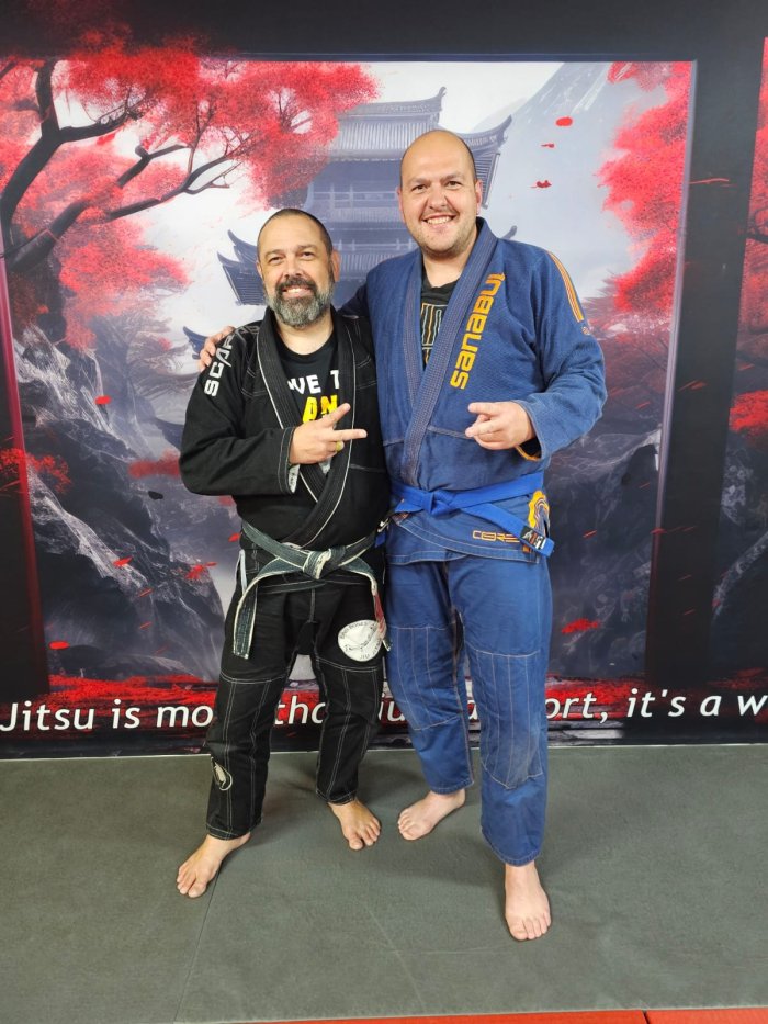 Blue belt · January 17, 2025 · Promoted by Jacques Wagner