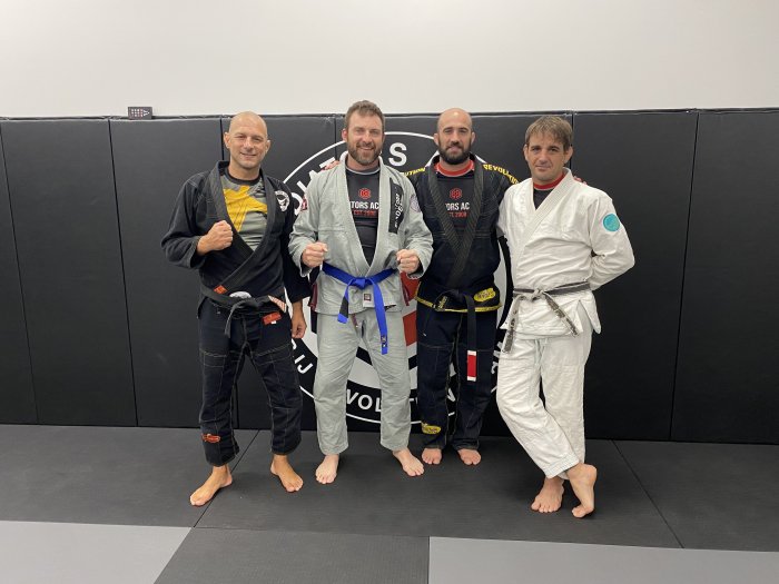 Blue belt · January 9, 2019 · Promoted by Eric Scallan