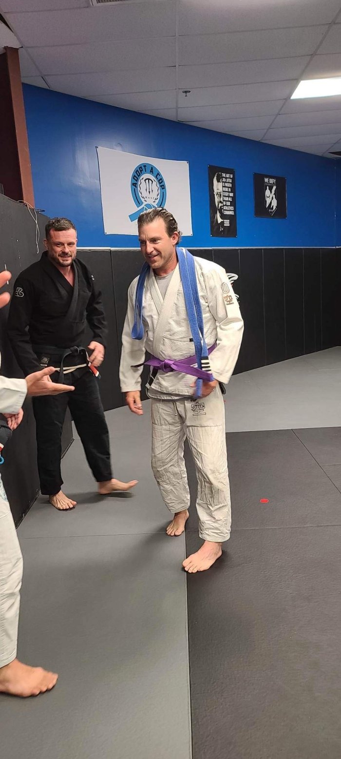 Purple belt · June 3, 2023 · Promoted by Eric Richards