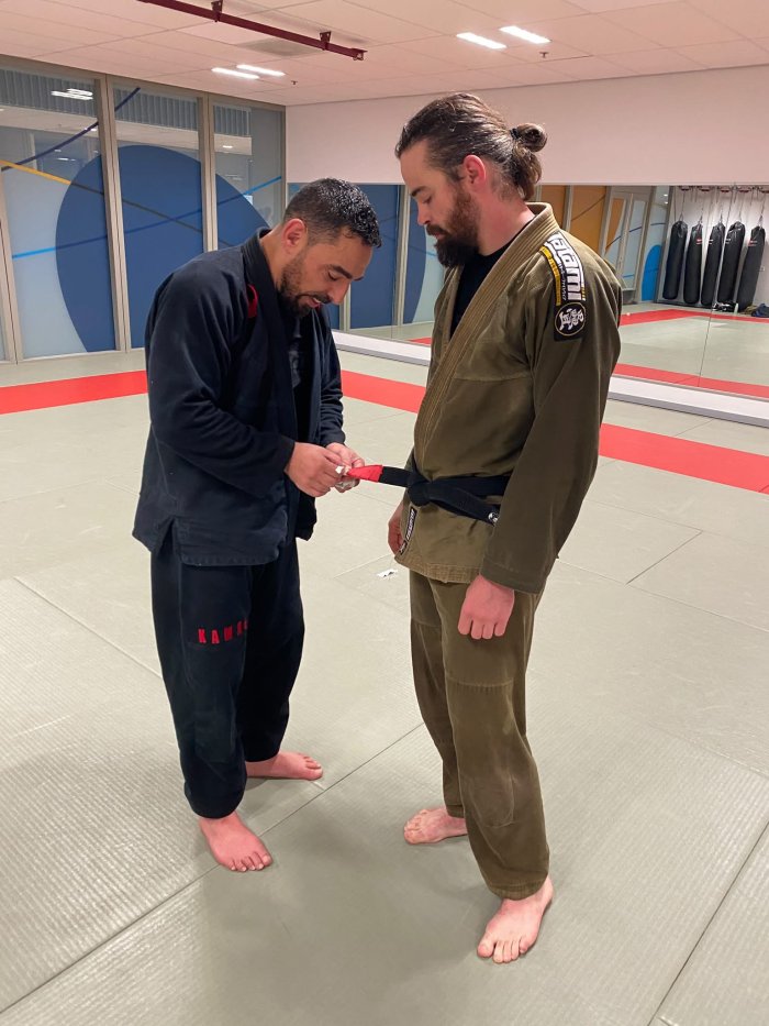 Black belt 1st degree · June 4, 2026 · Promoted by Zohair Abouchoaib