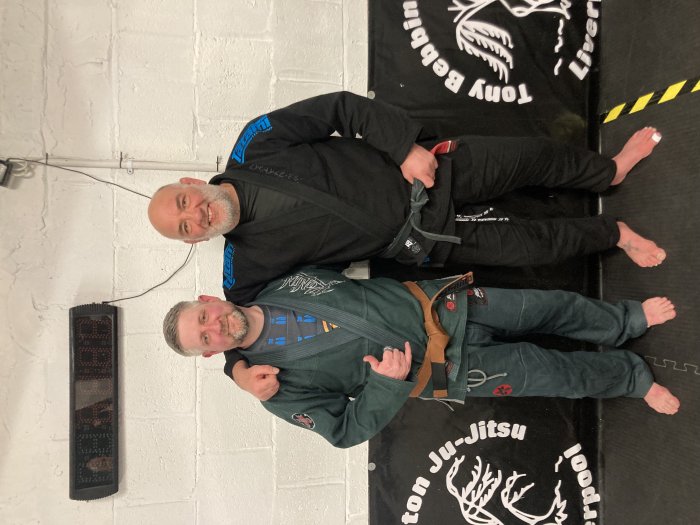 Brown belt · December 16, 2021 · Promoted by Tony Bebbington