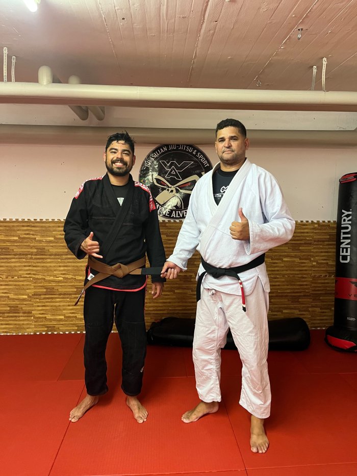 Brown belt · June 10, 2026 · Promoted by Wayne Alves Barbosa
