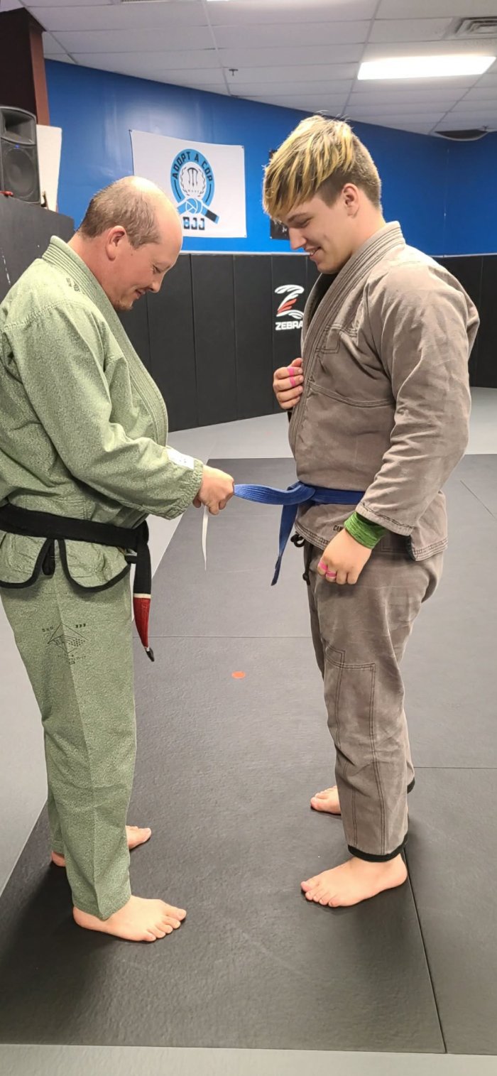 Blue belt · September 22, 2021 · Promoted by Christopher Garza