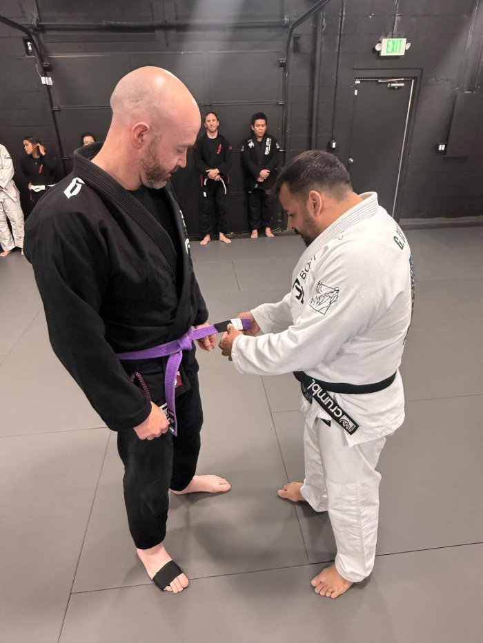Purple belt · June 14, 2025 · Promoted by Guilherme Cordiviola