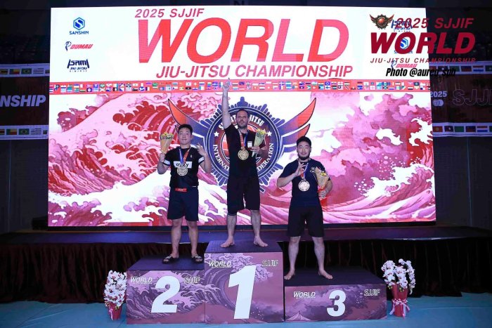 2025 SJJF World Championship Silver Medalist (Black Belt Heavyweight)