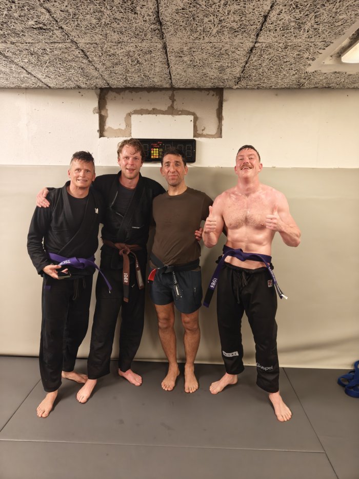 Brown belt · June 12, 2026 · Promoted by Said Zeiai