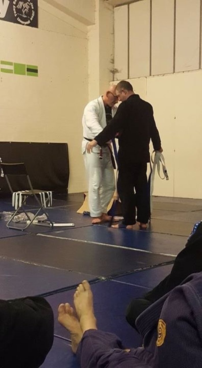 Blue belt · December 15, 2016 · Promoted by Tony Bebbington