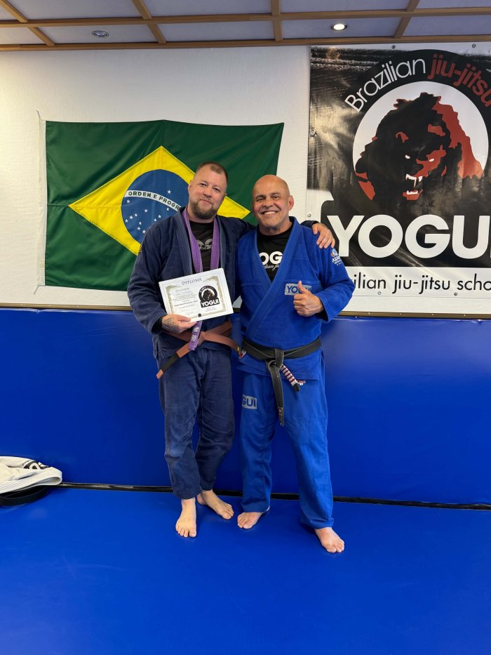 Brown belt · June 11, 2026 · Promoted by Marcelo Santiago
