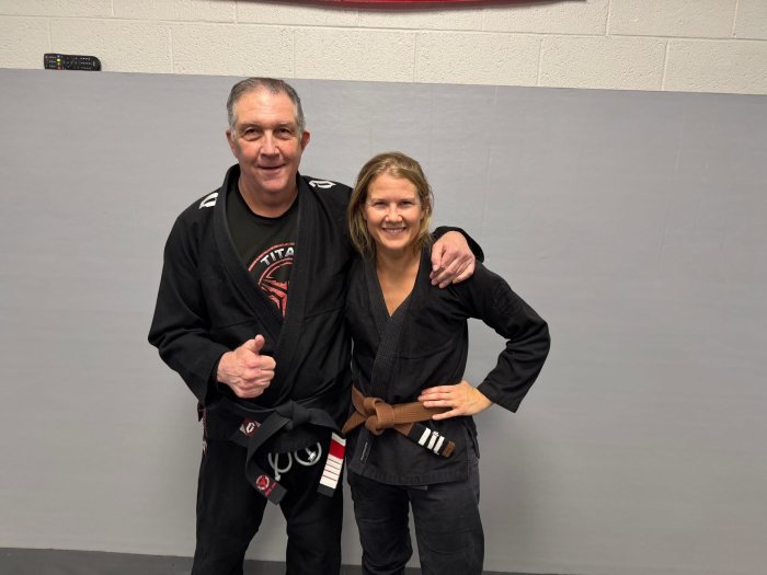 Brown belt · January 2, 2025 · Promoted by Scott Hewitt