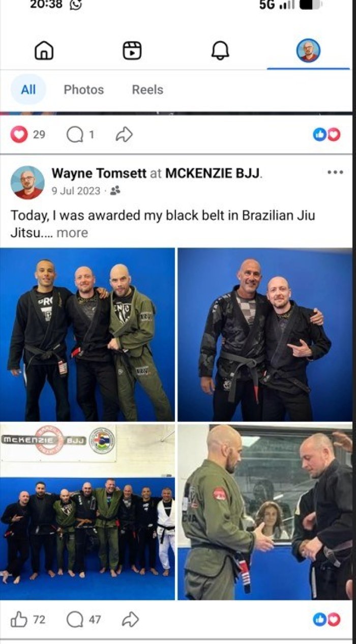 Black belt · July 12, 2023 · Promoted by Keith McKenzie